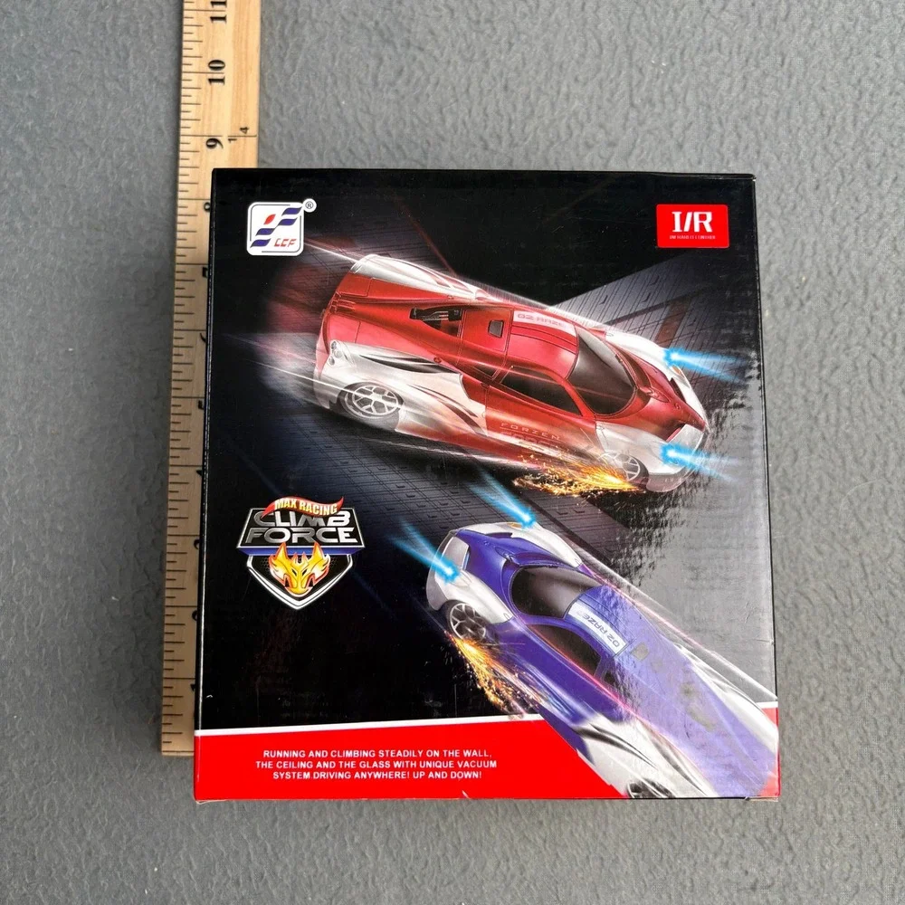 Lichengfeng Max Racing Climb Force Wall Climbing RC Car Blue 139-21 Infrared Toy